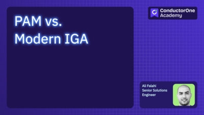 PAM vs. Modern IGA